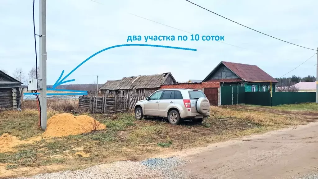 Участок в Татарстан, Лаишевский район, Егорьевское с/пос, д. Каипы ул. ... - Фото 1