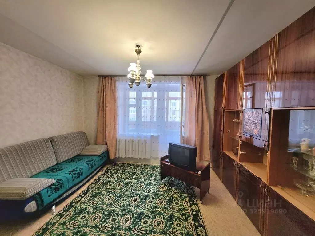 1-к кв. Нижегородская область, Бор пос. Октябрьский, ул. Победы (38.0 ... - Фото 1