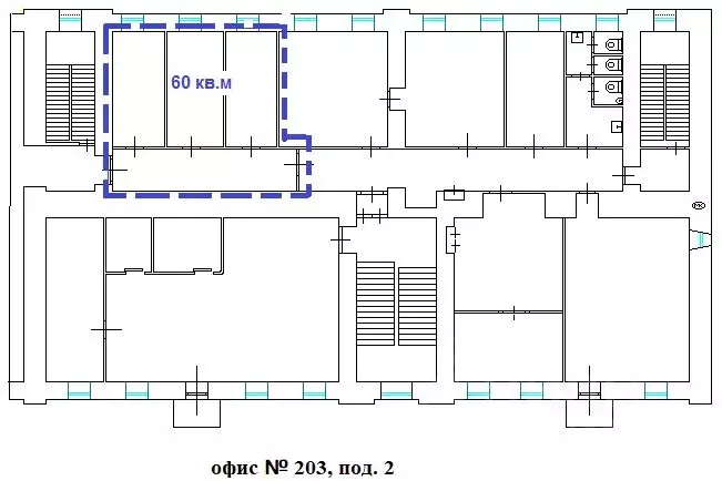 Офис в Москва ул. Гиляровского, 4С5 (60 м) - Фото 2