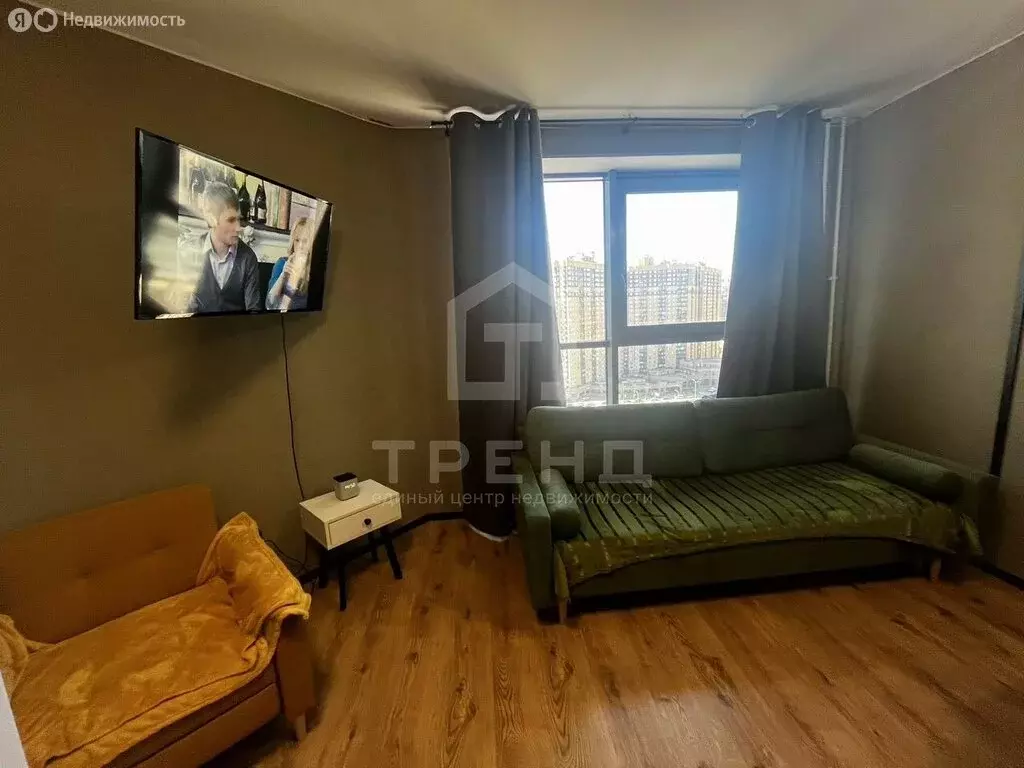 Квартира-студия: посёлок Парголово, Толубеевский проезд, 8к2 (22 м) - Фото 1