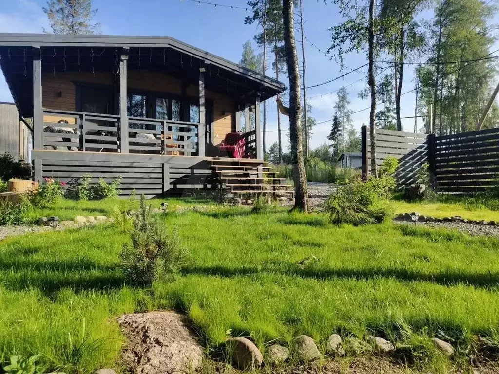 Дом в Ленинградская область, Приозерский район, Сосновское с/пос, д. ... - Фото 2