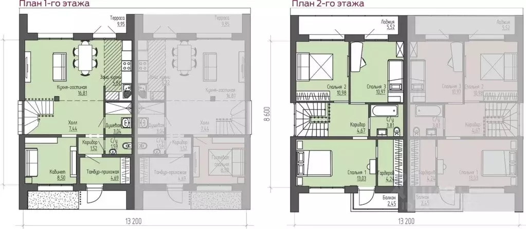Таунхаус в Белгородская область, Белгородский район, Новосадовское ... - Фото 2
