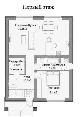 Дом в Тверь, 1-я Республиканская улица (137 м) - Фото 0