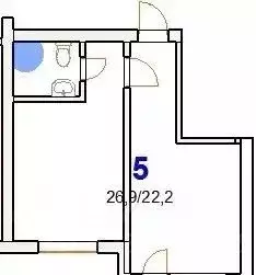 1-к кв. Свердловская область, Екатеринбург ул. Крестинского, 59к3 ... - Фото 1