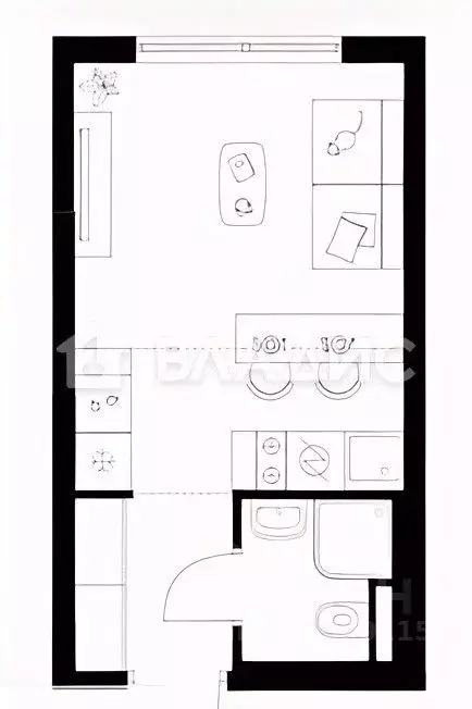 Студия Московская область, Красногорск городской округ, пос. ... - Фото 1