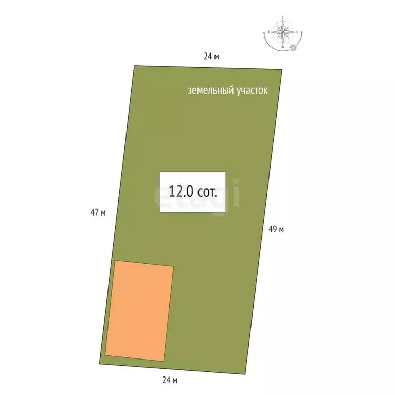 Дом в Новосибирская область, Искитим Красноармейская ул. (77 м) - Фото 1