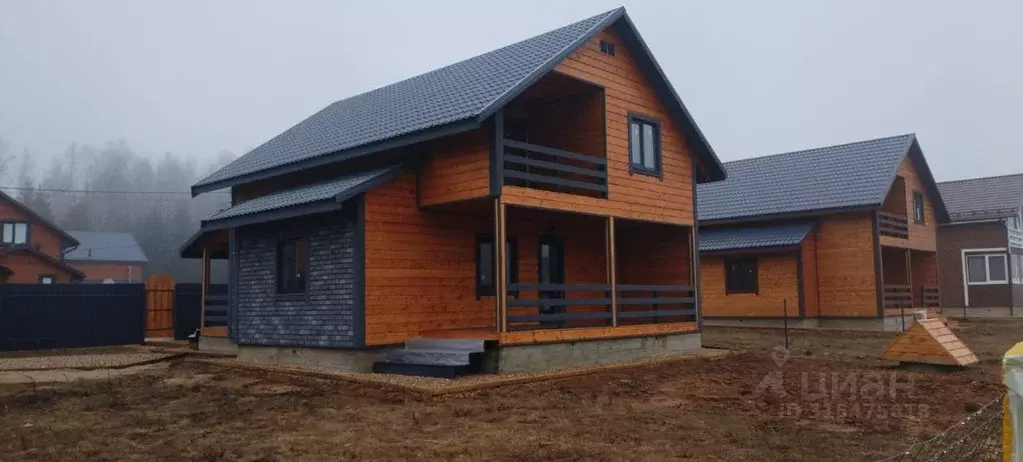 Дом в Калужская область, Боровский муниципальный округ, д. Совьяки  ... - Фото 1