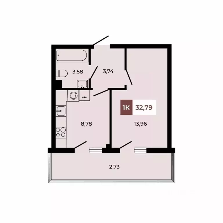 1-к кв. Ростовская область, Аксайский район, Щепкинское с/пос, пос. ... - Фото 0