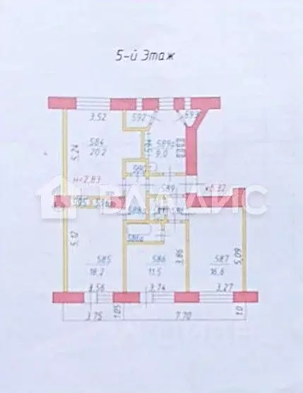 Комната Ивановская область, Иваново просп. Ленина, 49 (43.0 м) - Фото 1