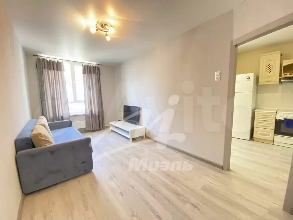 1-к. квартира, 39,9 м, 4/17 эт. - Фото 1