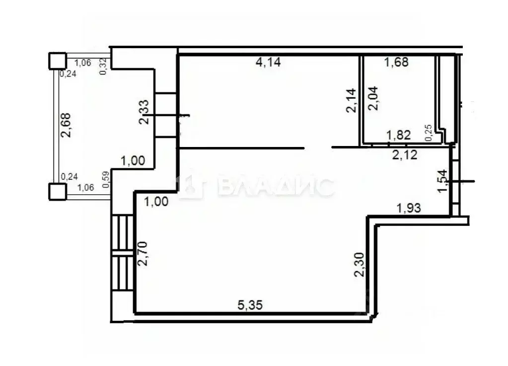 1-к кв. Коми, Сыктывкар Первомайская ул., 121А (35.7 м) - Фото 2