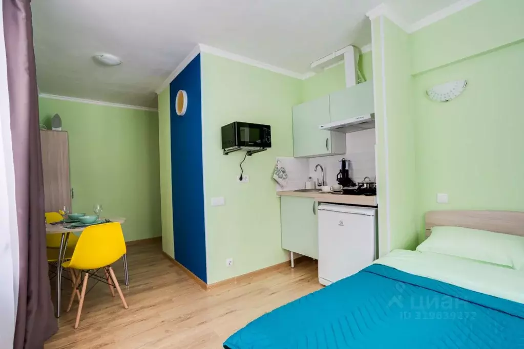 Студия Москва Поклонная ул., 2К2 (18.0 м) - Фото 1