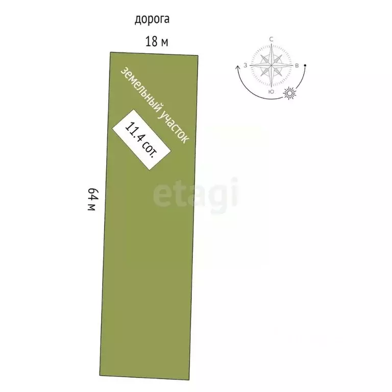 Участок в Ростовская область, Ростов-на-Дону ул. Крупской (11.4 сот.) - Фото 2