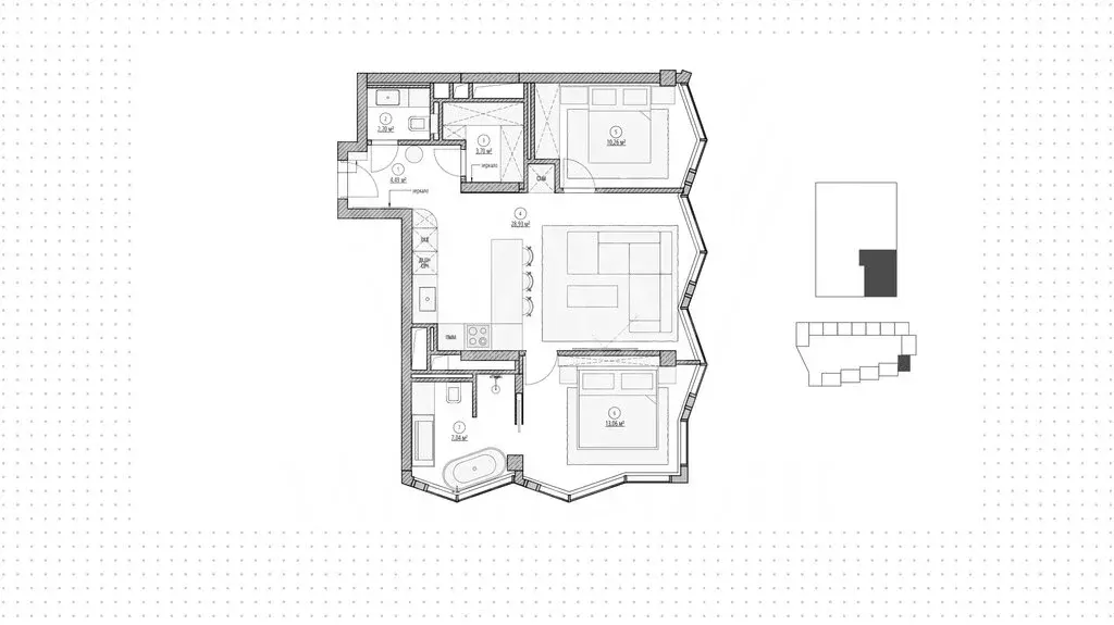 3-комнатная квартира: Москва, Береговой проезд, 2 (73 м) - Фото 1