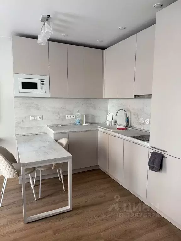 Студия Москва № 100 кв-л, 1к2 (26.8 м) - Фото 1