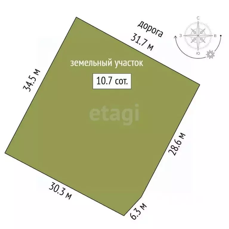 Участок в Московская область, Серпухов городской округ, Акулово-1 тер. ... - Фото 2