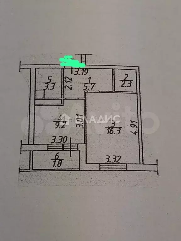 1-к. квартира, 36,8 м, 17/19 эт. - Фото 0