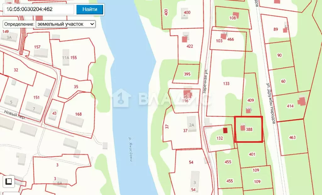 Участок в деревня Хийденсельга, улица Дружбы Народов, 12 (15 м) - Фото 1