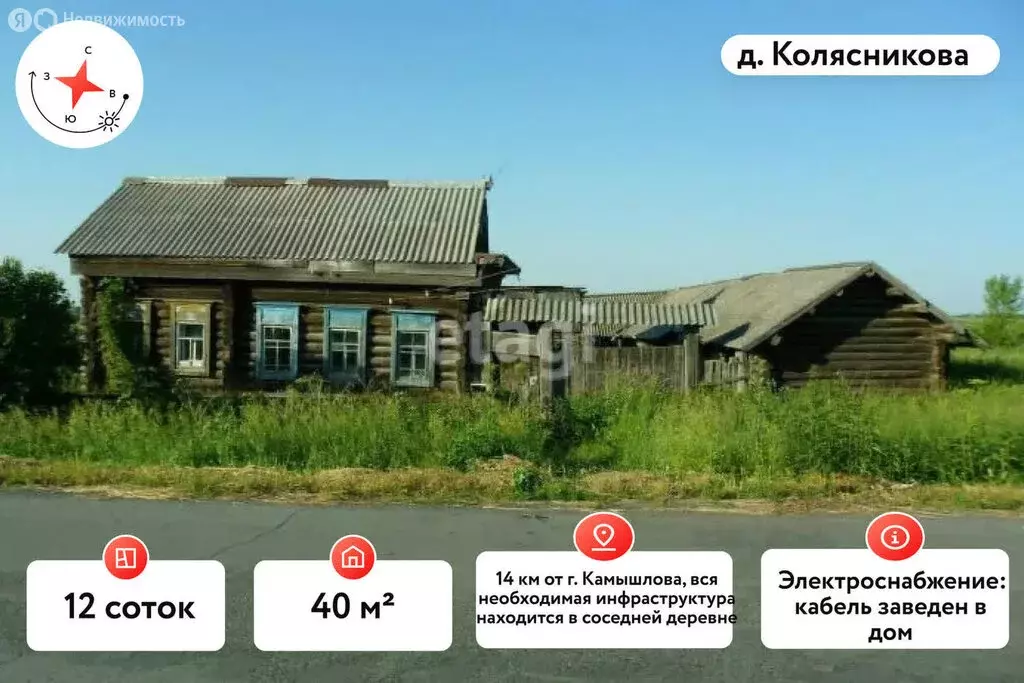 Дом в Обуховское сельское поселение, деревня Колясникова, Заречная ... - Фото 2