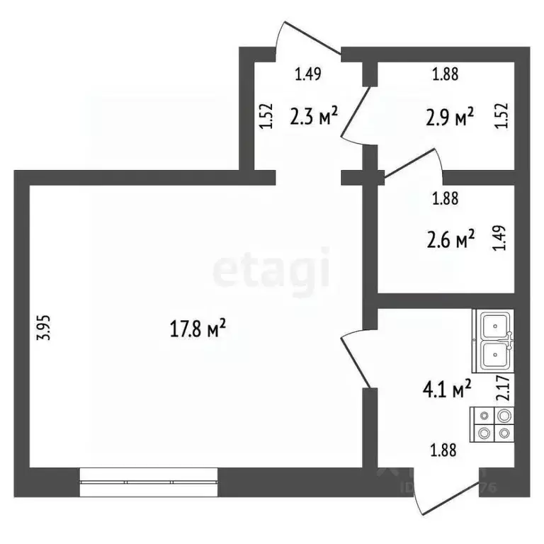 Помещение свободного назначения в Татарстан, Альметьевск ул. Шевченко, ... - Фото 2