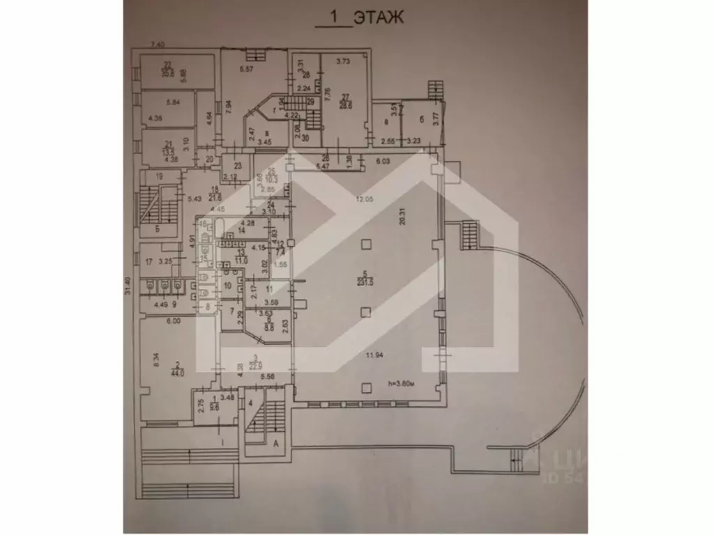 Помещение свободного назначения в Москва ул. Генерала Тюленева, 4АС1 ... - Фото 2