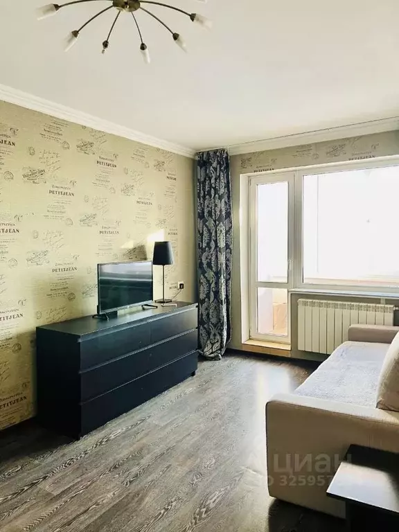 1-к кв. Омская область, Омск ул. Добровольского, 1 (32.2 м) - Фото 1