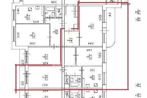 Квартира, 3 комнаты, 70.5 м - Фото 2