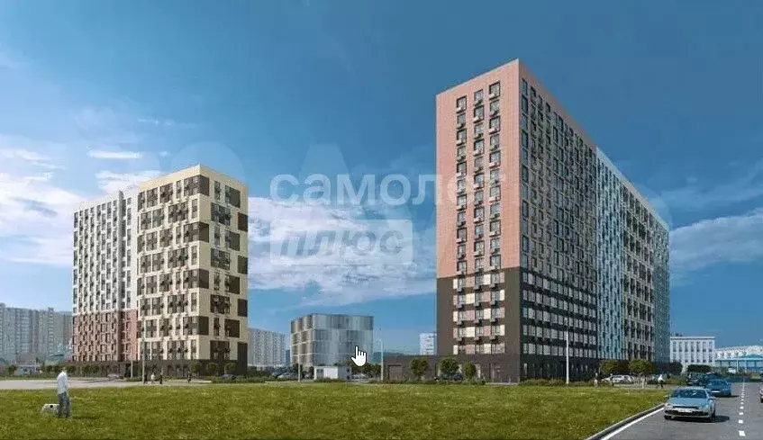 2-к. квартира, 55,7 м, 14/17 эт. - Фото 0