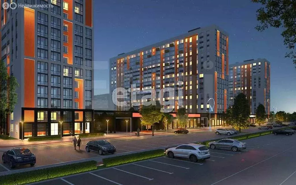 2-комнатная квартира: Тюмень, улица Андрея Бушуева, 2 (53.3 м) - Фото 2