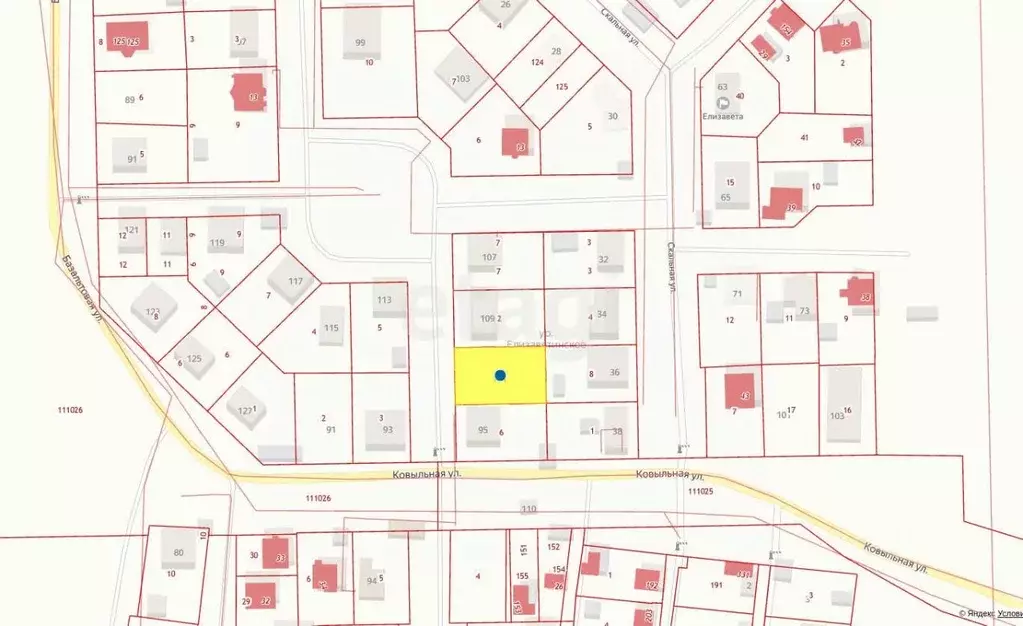 Участок в Свердловская область, Екатеринбург ул. Базальтовая, 111 ... - Фото 2