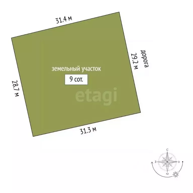 Участок в Москва Радуга СНТ, 32 (9.0 сот.) - Фото 2