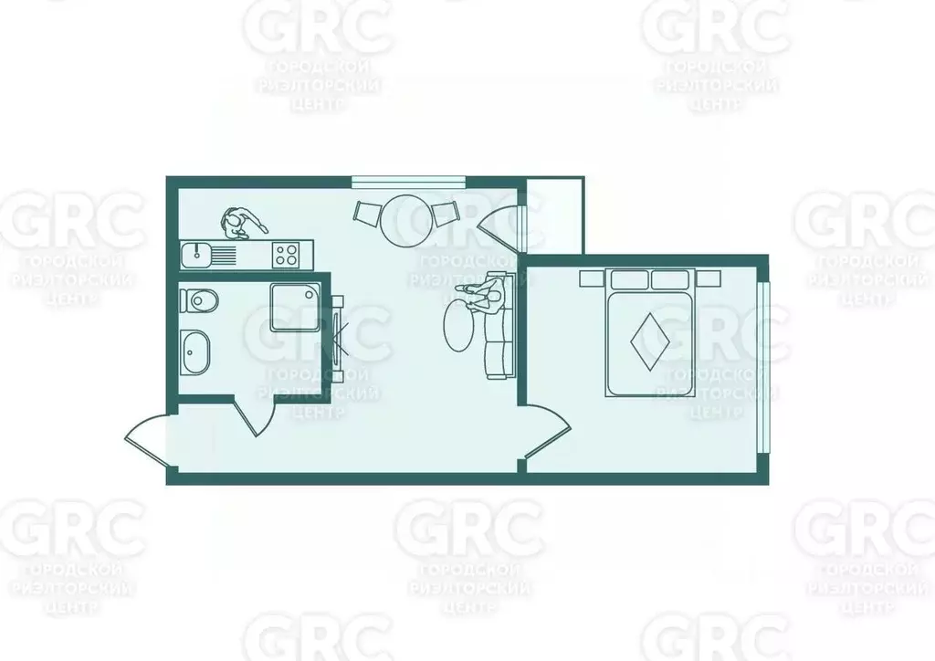 2-к кв. Краснодарский край, Сочи Адлер жилрайон, ул. Изумрудная, 38 ... - Фото 2