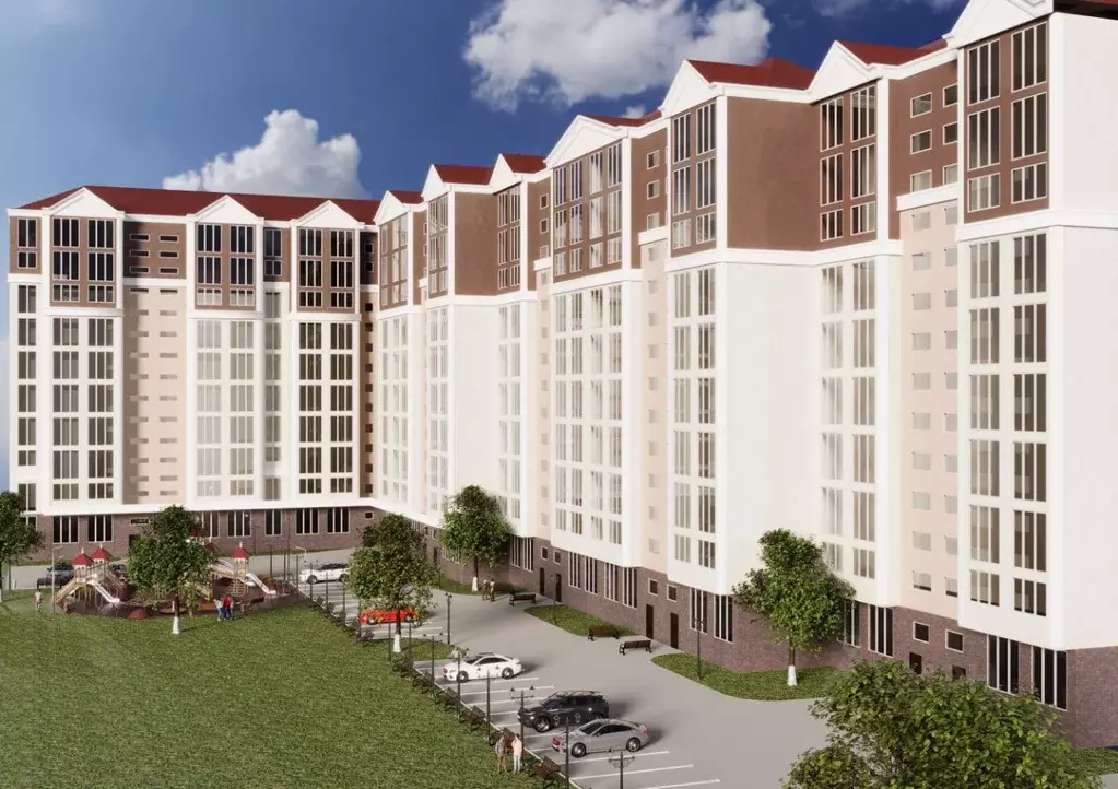 2-к кв. Кабардино-Балкария, Нальчик ул. Тлостанова, 28 (52.0 м) - Фото 1