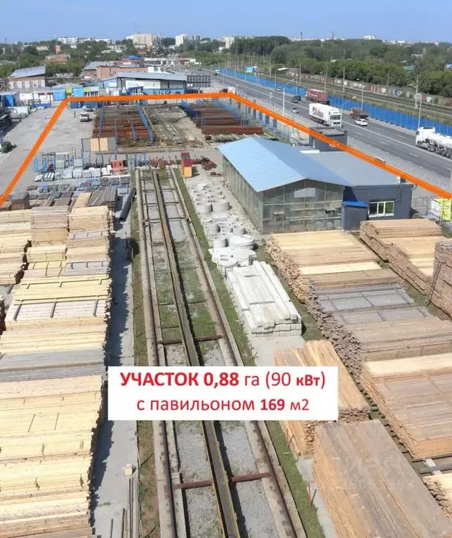 Склад в Новосибирская область, Бердск Промышленная ул., 2Бк10 (89 м) - Фото 1