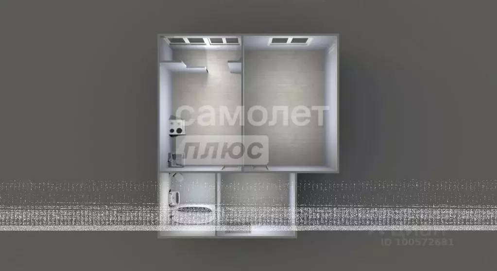 1-к кв. Московская область, Подольск ул. Шаталова, 2 (37.5 м) - Фото 2