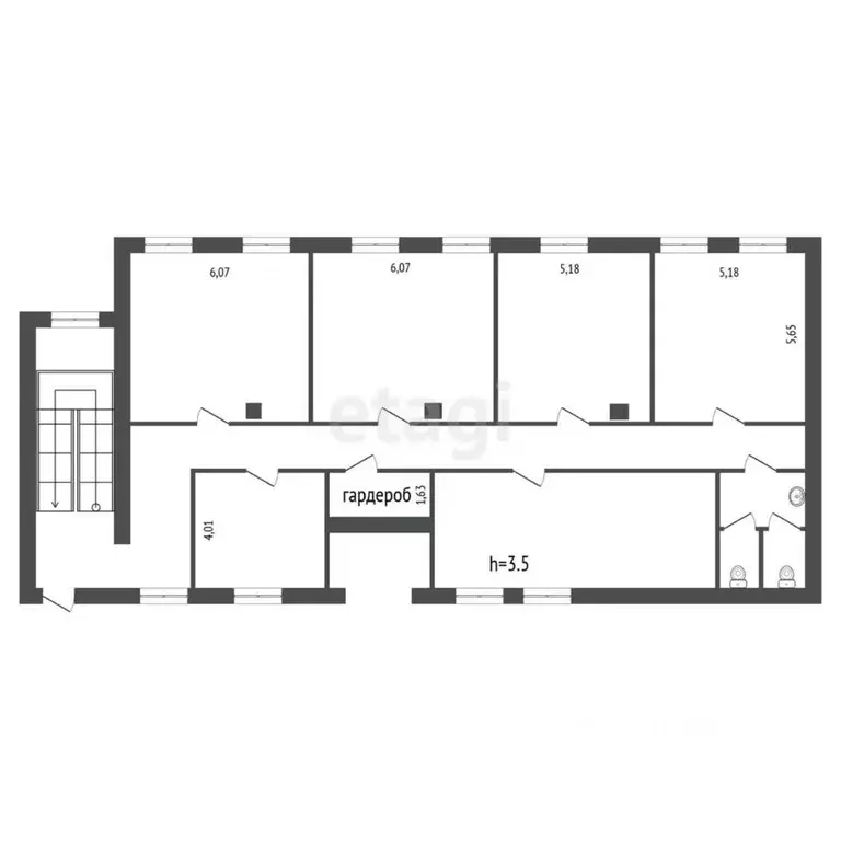Офис в Красноярский край, Красноярск ул. Ломоносова, 85 (260 м) - Фото 2