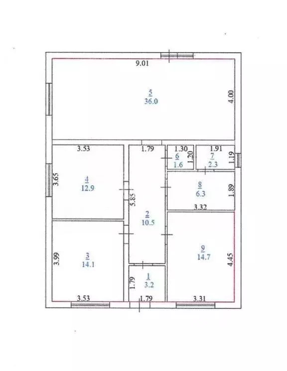 Дом в Оренбургская область, Бузулук Объездная ул., 2 (110 м) - Фото 2
