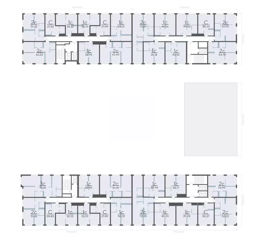 1-к кв. Тюменская область, Тюмень ул. Сергея Корепанова, 34 (40.92 м) - Фото 2