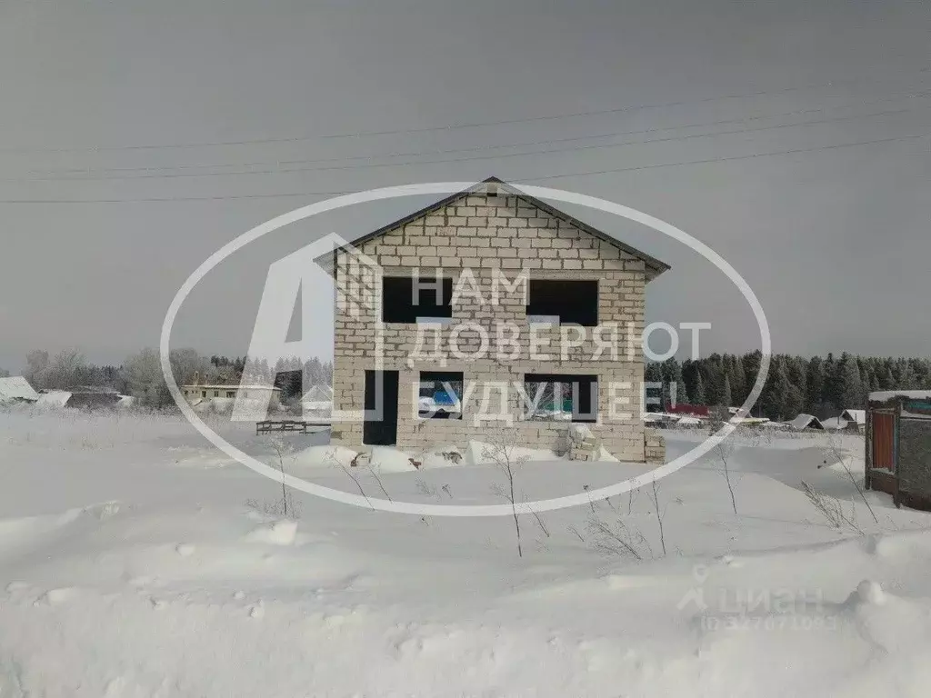 Дом в Пермский край, Кунгурский муниципальный округ, д. Исаковка 48 ... - Фото 2