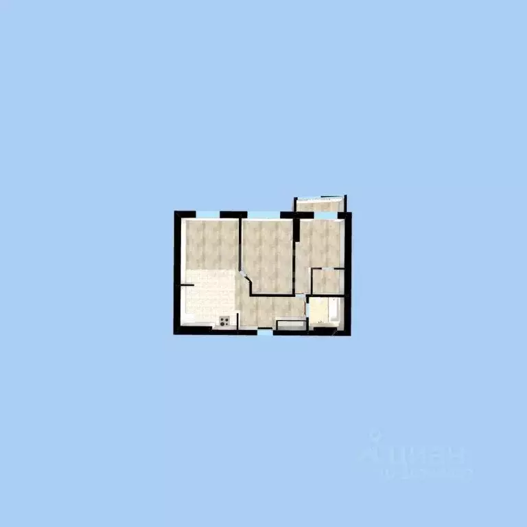 2-к кв. Башкортостан, Уфа Революционная ул., 72 (65.2 м) - Фото 2