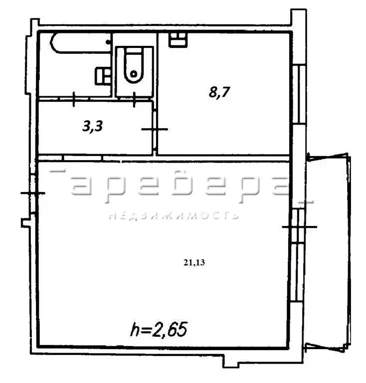 1-комнатная квартира: Красноярск, Линейная улица, 88 (41 м) - Фото 1