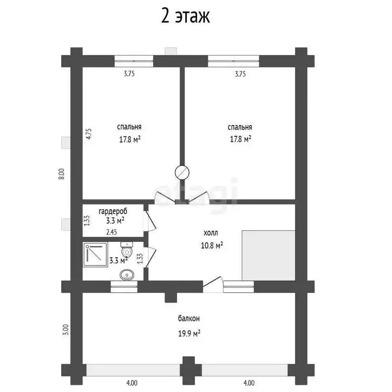 Участок в Тюменский муниципальный округ, деревня Ушакова, коттеджный ... - Фото 2