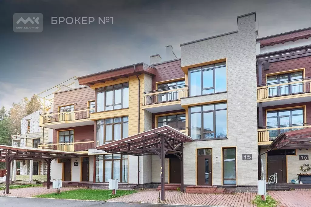 Таунхаус в Санкт-Петербург пос. Лисий Нос, Песочная ул., 5 (331 м) - Фото 2