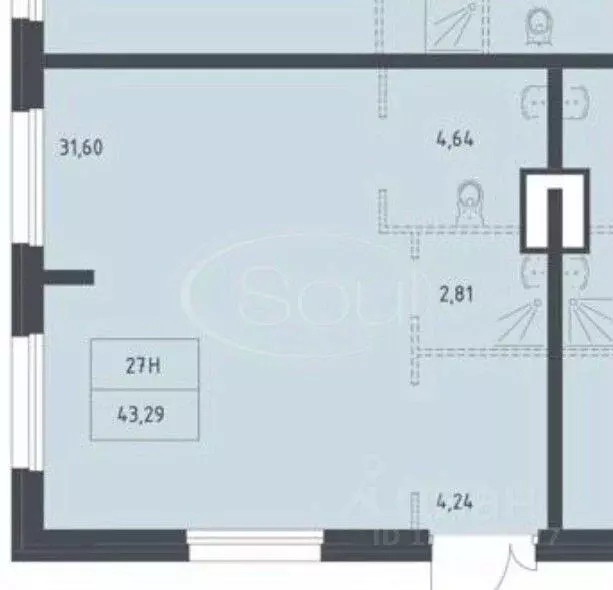 Торговая площадь в Московская область, Химки Клязьма-Старбеево мкр, ... - Фото 2