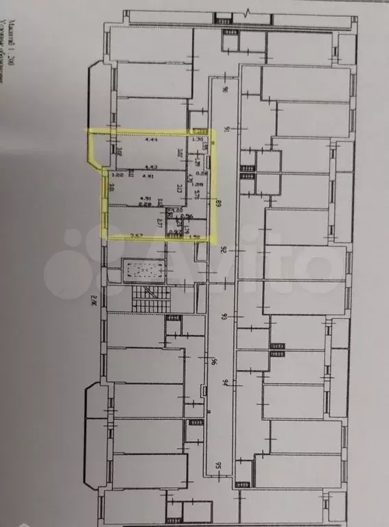 2-к. квартира, 52 м, 5/9 эт. - Фото 0