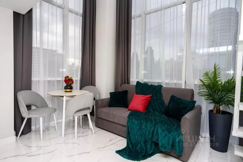 1-к кв. Краснодарский край, Сочи Центральный мкр, ул. Навагинская, 11Б ... - Фото 1