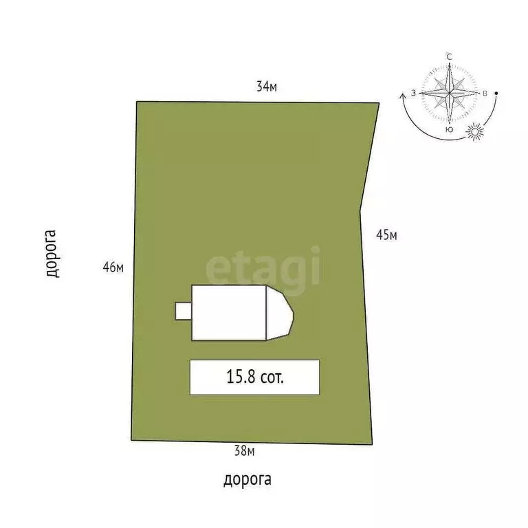 Дом в Санкт-Петербург, Беломорская улица (436 м) - Фото 1