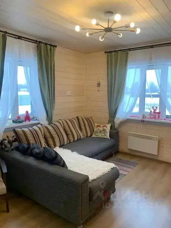 Дом в Вологодская область, д. Поповка (Октябрьский сельсовет) ул. ... - Фото 1