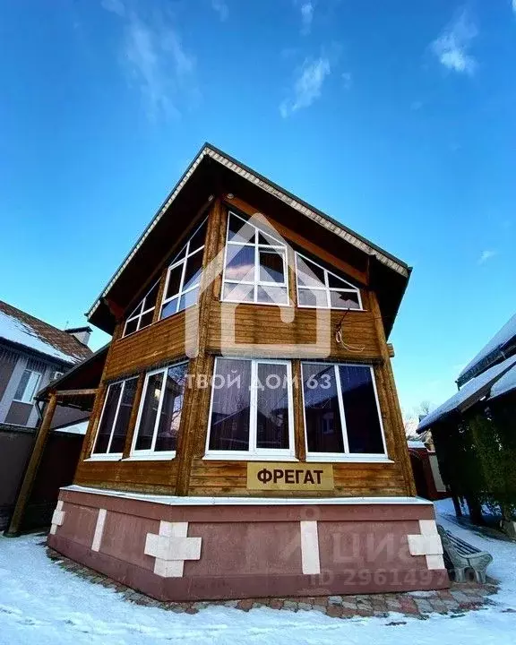 Дом в Самарская область, Красноярский район, Волжский рп ул. ... - Фото 1