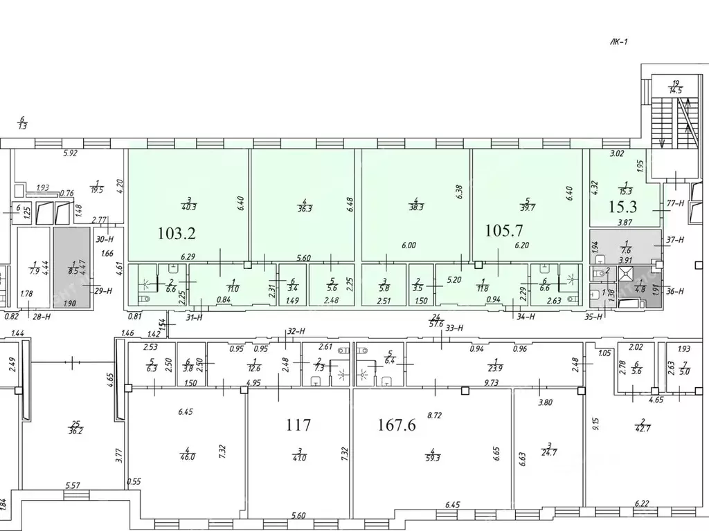 Офис в Санкт-Петербург Невский просп., 68а (224 м) - Фото 2